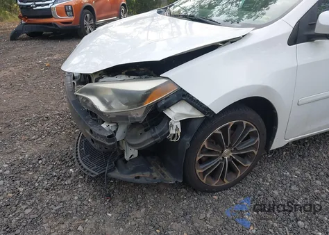 2015 Toyota Corolla S Plus из США, поврежденный, VIN 2T1BURHE6FC294360